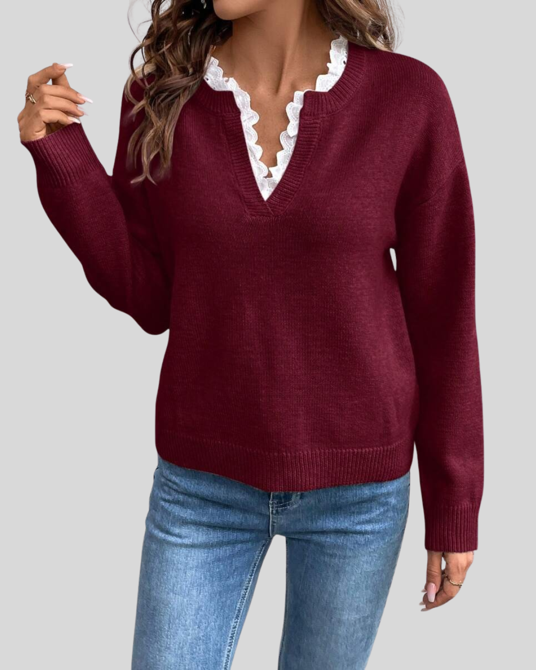 Lysinne | Delikat genser