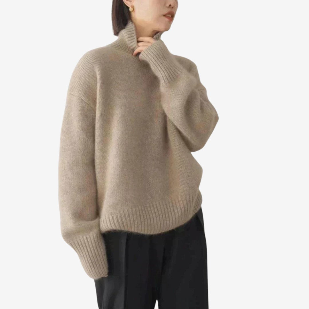 Sølvia| Høyhalset Genser