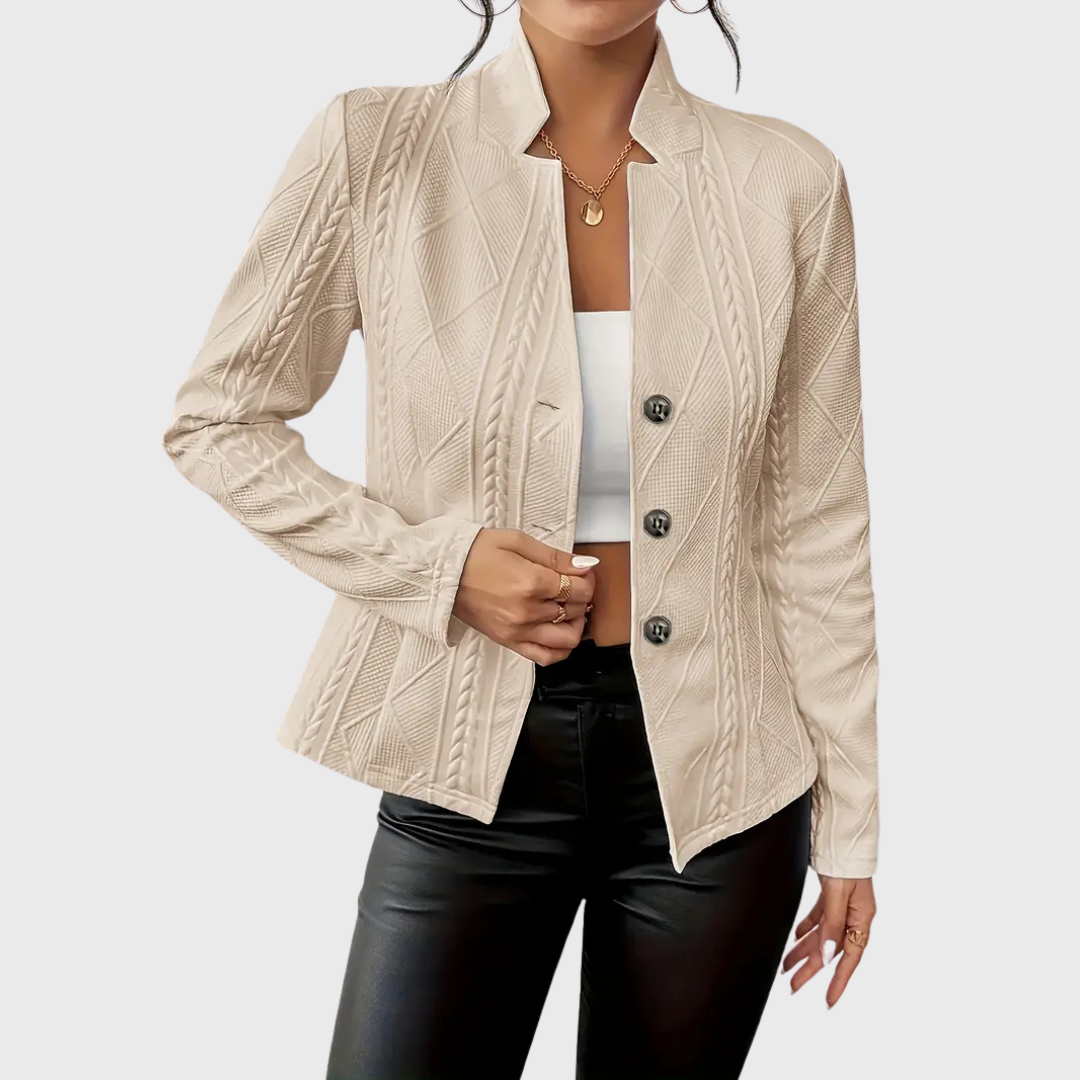 Olivia | Elegant blazer med struktur