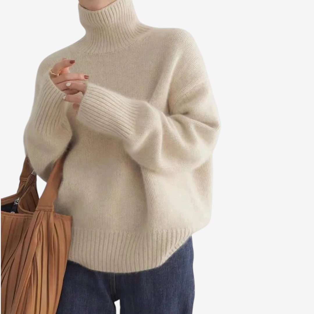 Sølvia| Høyhalset Genser