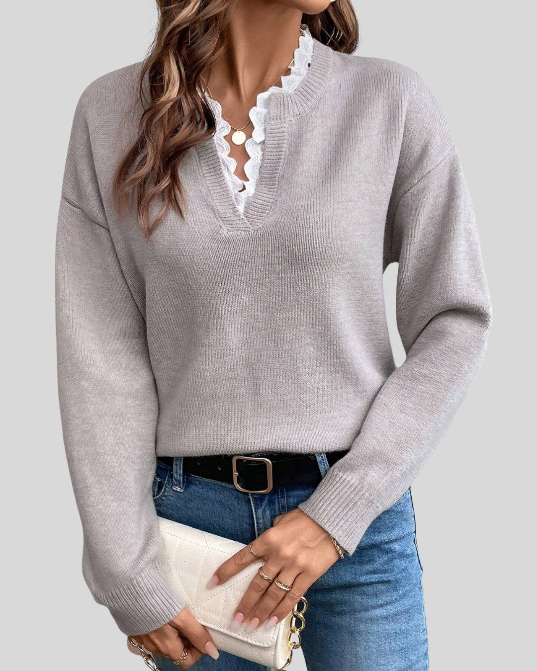 Lysinne | Delikat genser